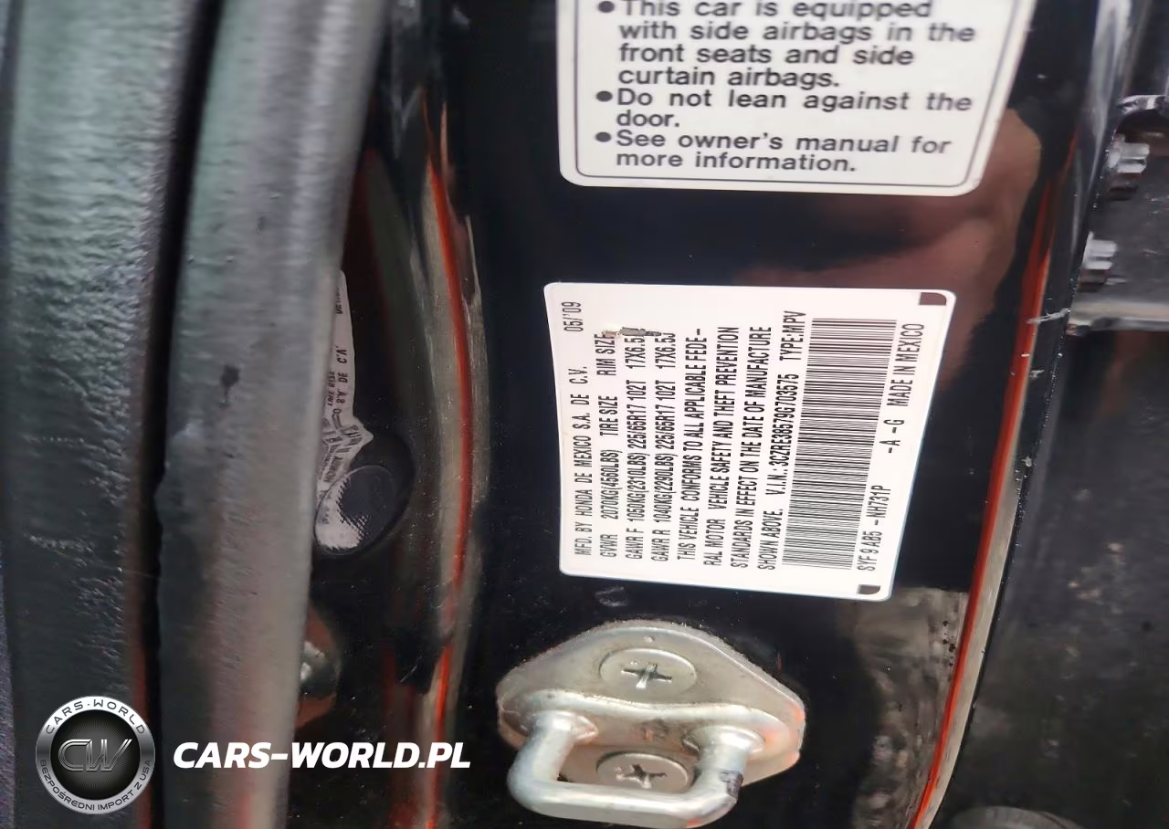 2009 Honda Cr-V Ex VIN:3CZRE38579G703575 - 13