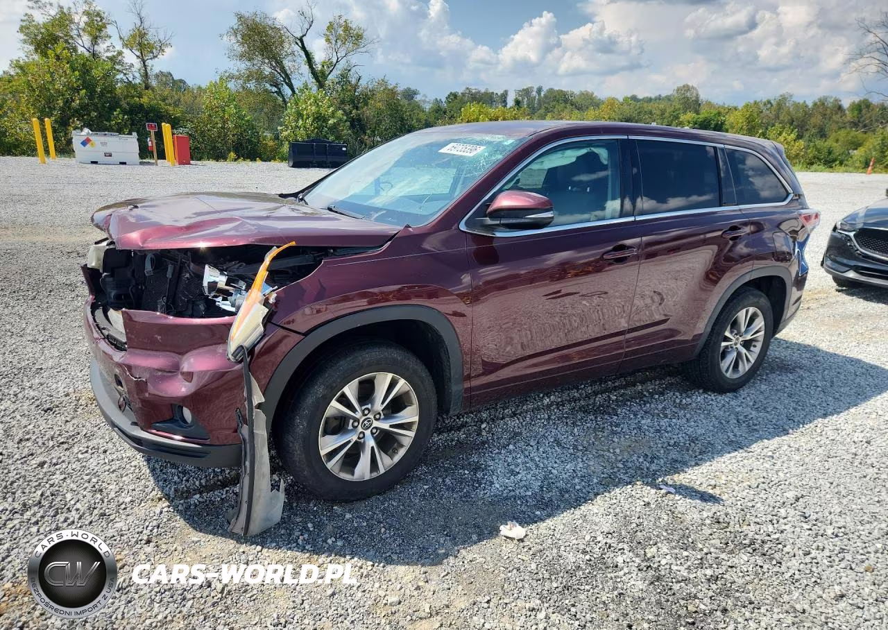 2016 Toyota Highlander Le Plus