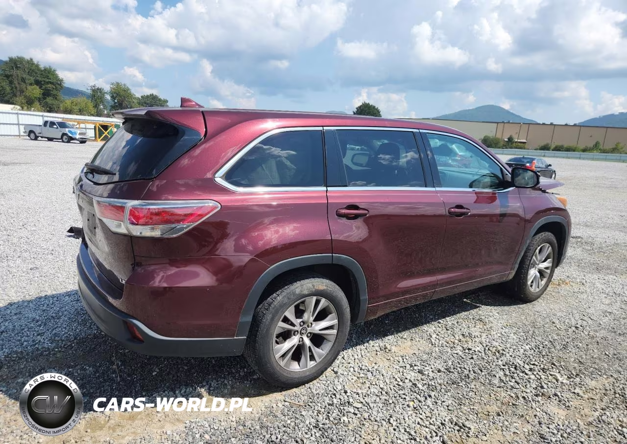 2016 Toyota Highlander Le Plus VIN:5TDZKRFH2GS182987 - 3