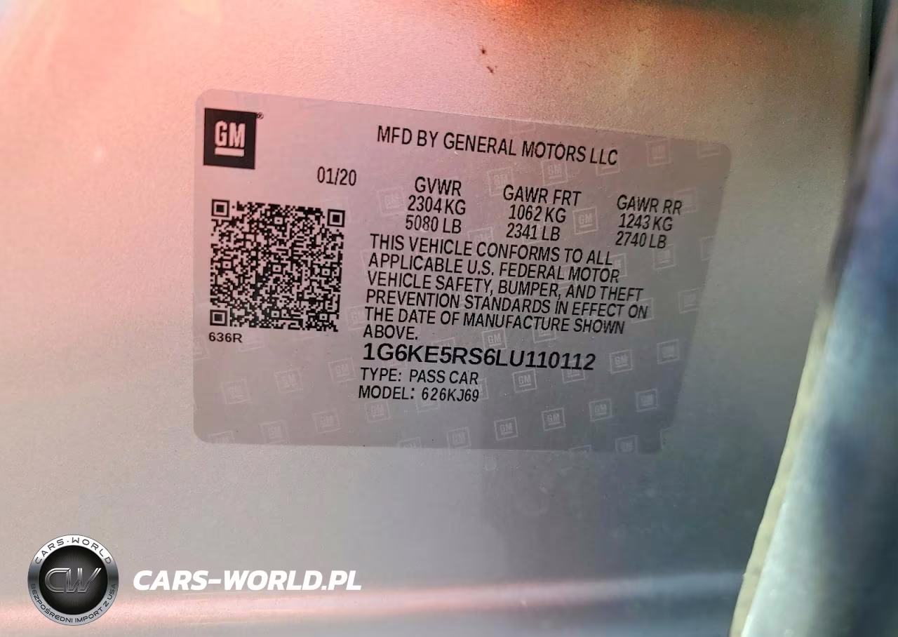 2020 Cadillac Ct6 Luxury Csav VIN:1G6KE5RS6LU110112 - 12