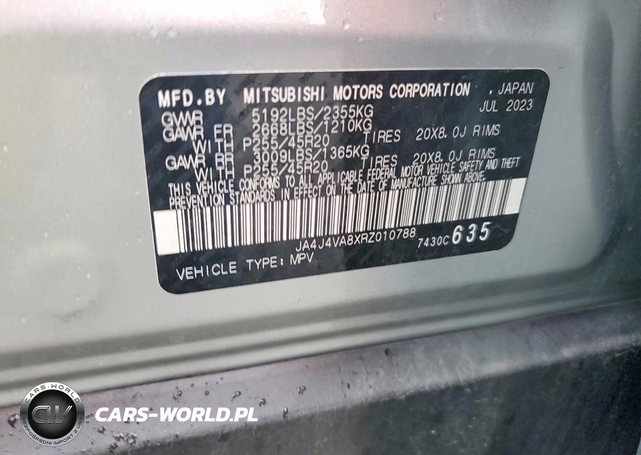 2024 Mitsubishi Outlander Se VIN:JA4J4VA8XRZ010788 - 14