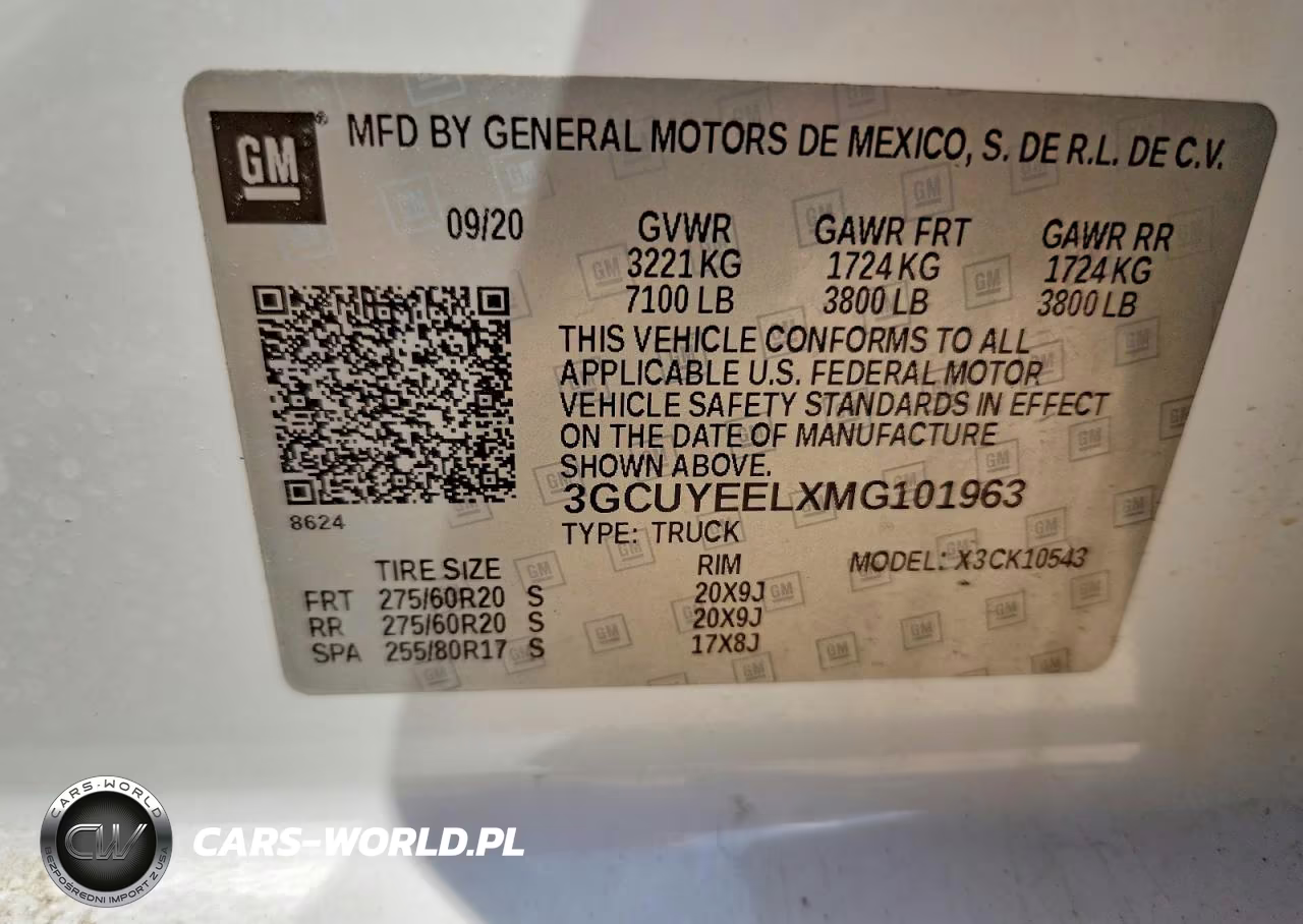 2021 Chevrolet Silverado K1500 Rst VIN:3GCUYEELXMG101963 - 12