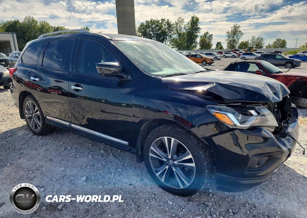 2018 Nissan Pathfinder Platinum VIN:5N1DR2MM4JC652700 - 4