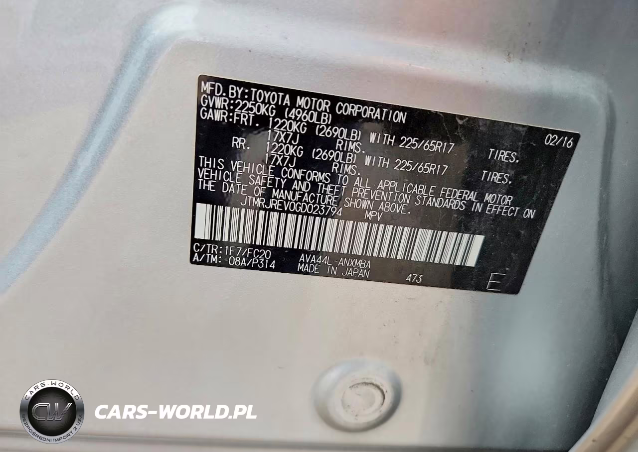 2016 Toyota Rav4 Hv Xle VIN:JTMRJREV0GD023794 - 13