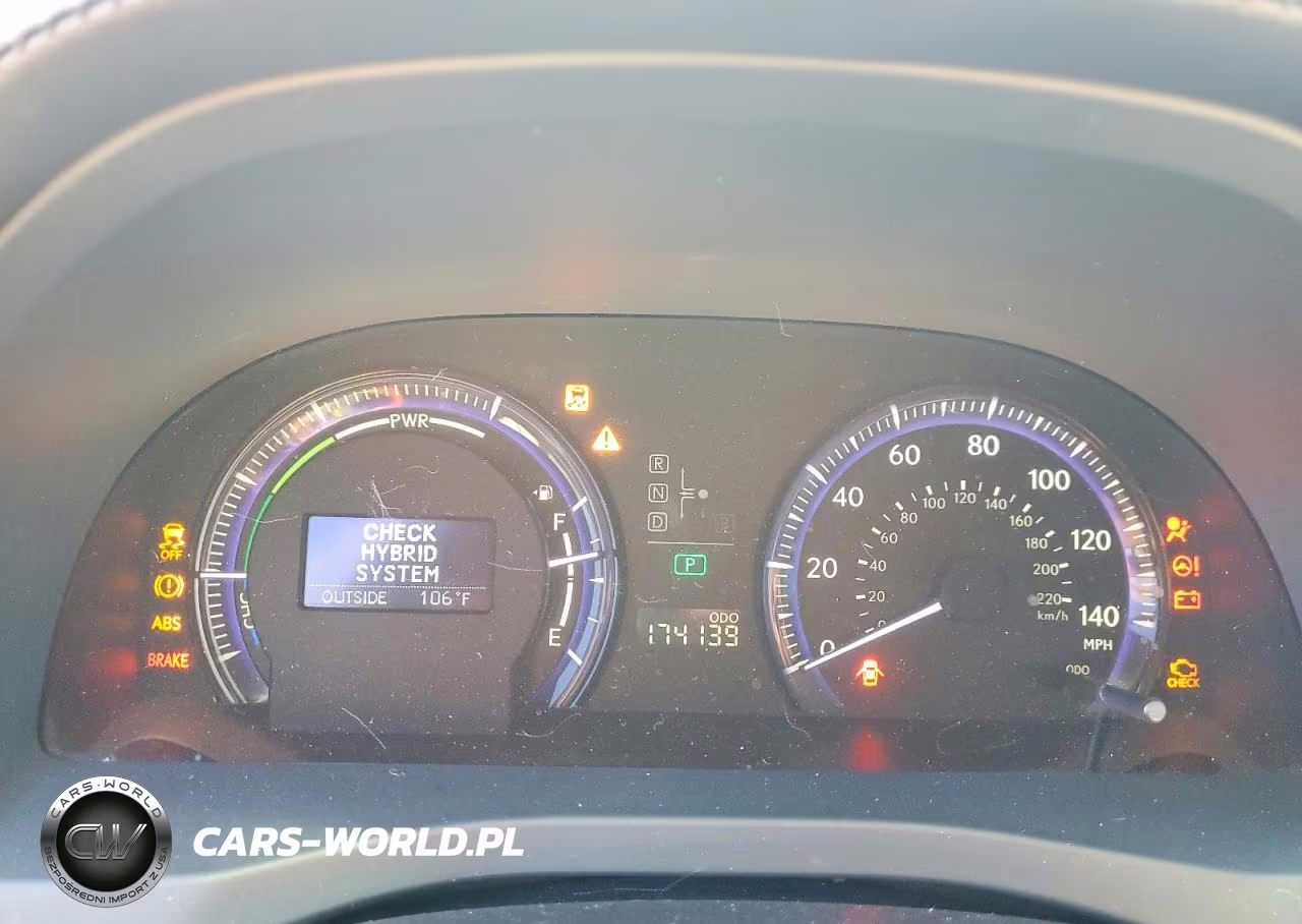 2011 Lexus Hs 250H VIN:JTHBB1BA4B2044247 - 9