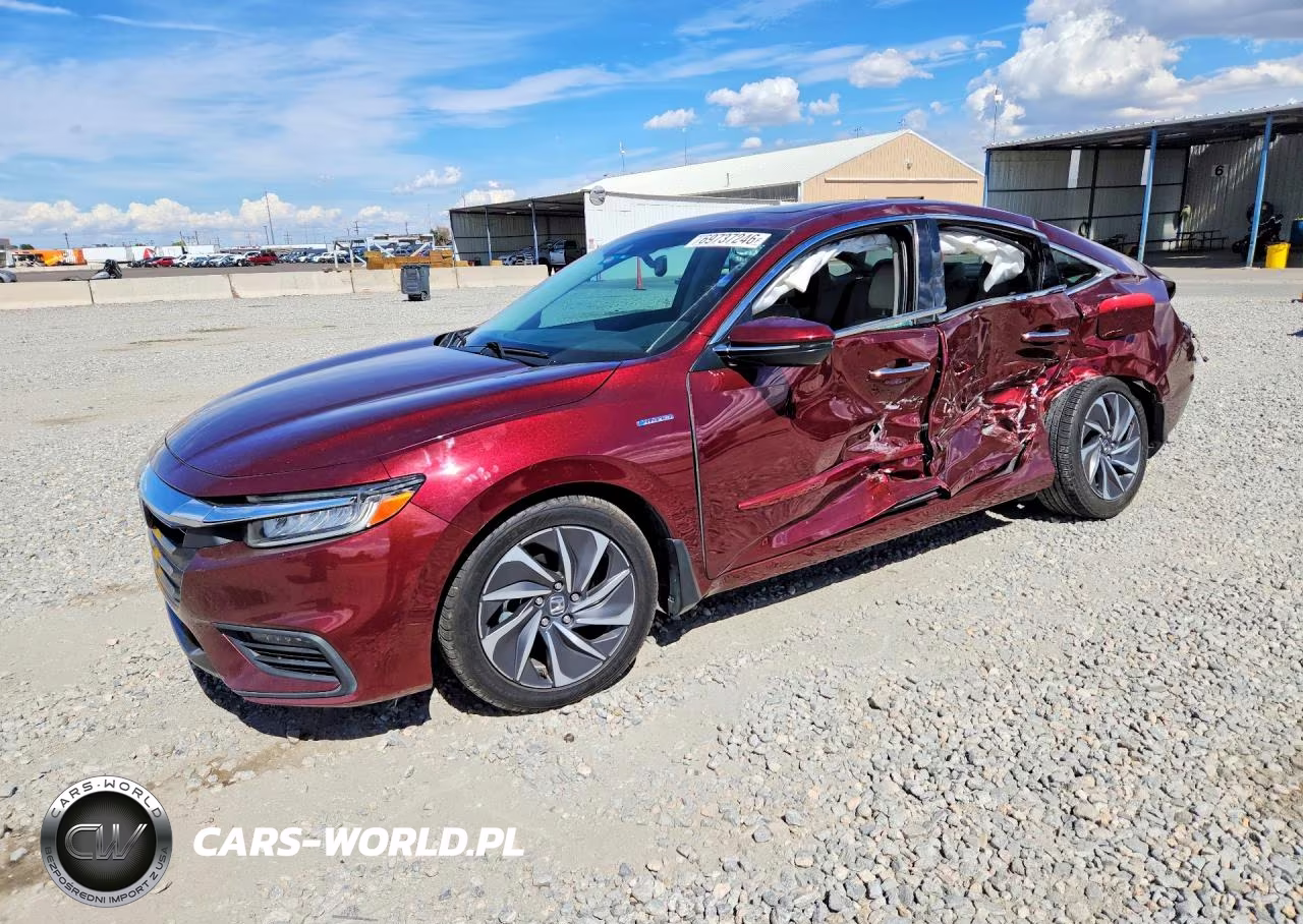 2019 Honda Insight Touring VIN:19XZE4F93KE015303 - 1