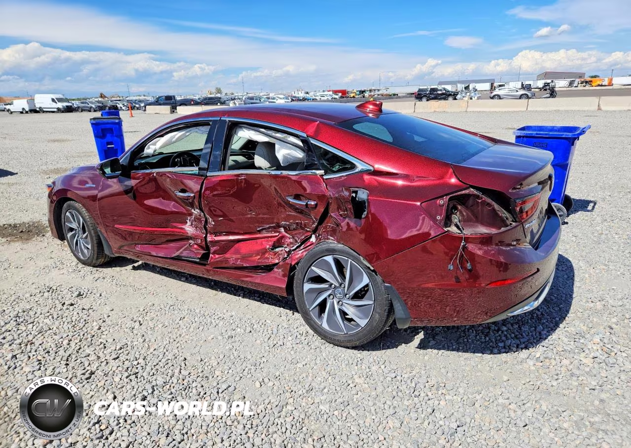 2019 Honda Insight Touring VIN:19XZE4F93KE015303 - 2