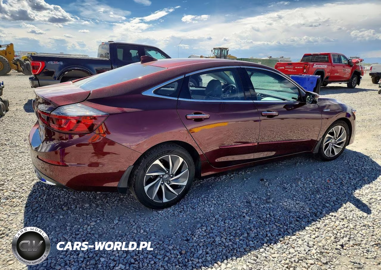 2019 Honda Insight Touring VIN:19XZE4F93KE015303 - 3