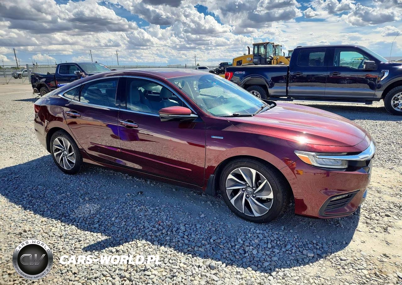 2019 Honda Insight Touring VIN:19XZE4F93KE015303 - 4