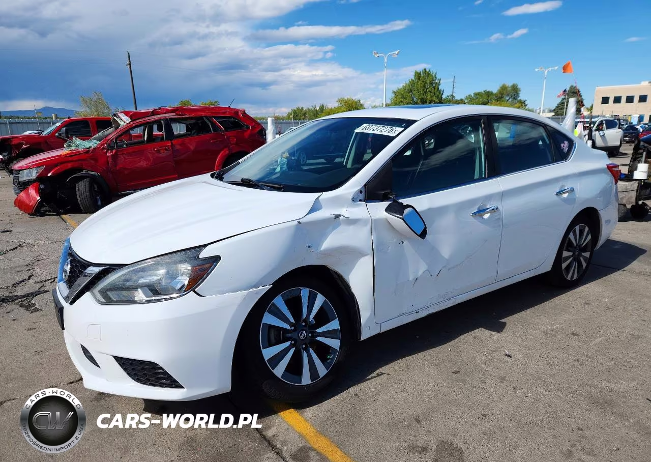 2019 Nissan Sentra Sv VIN:3N1AB7AP2KY211618 - 1
