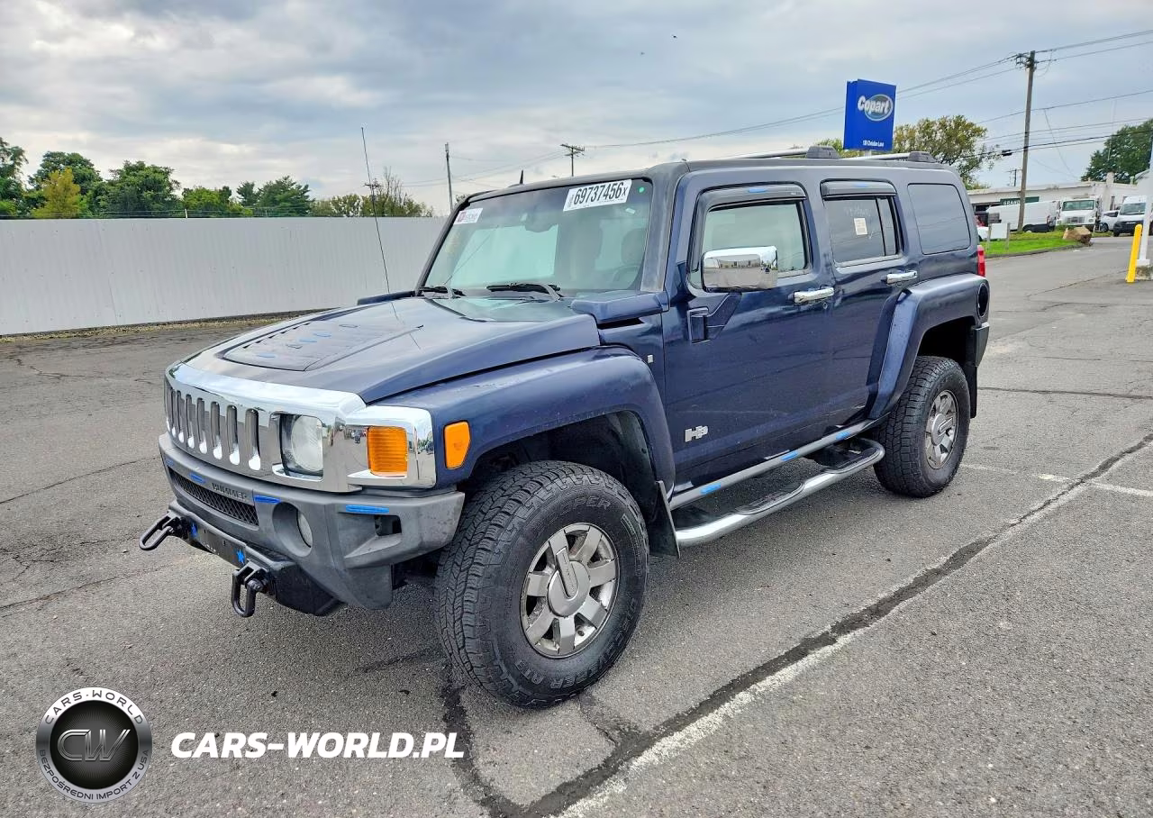 2008 Hummer H3 Luxury VIN:5GTEN43E988188982 - 1