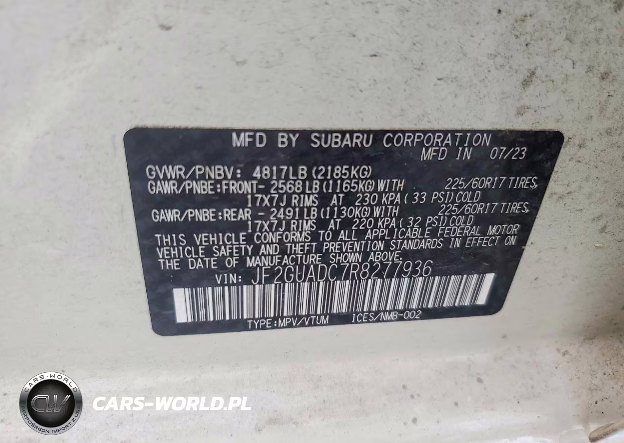 2024 Subaru Crosstrek Premium VIN:JF2GUADC7R8277936 - 13