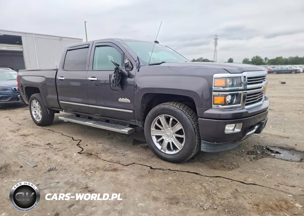 2014 Chevrolet Silverado K1500 High Country VIN:3GCUKTEC9EG288345 - 4