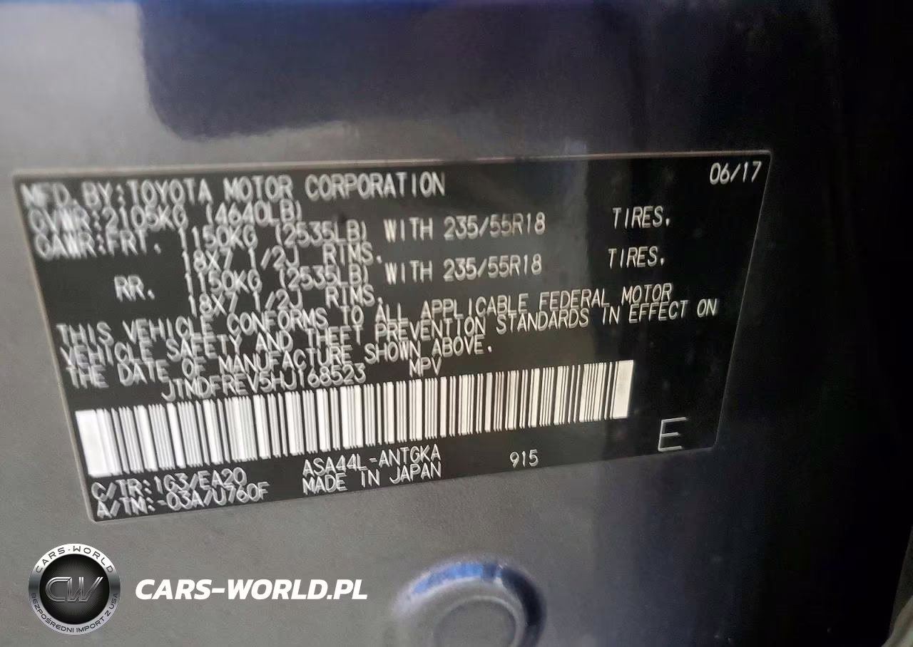 2017 Toyota Rav4 Limited VIN:JTMDFREV5HJ168523 - 13