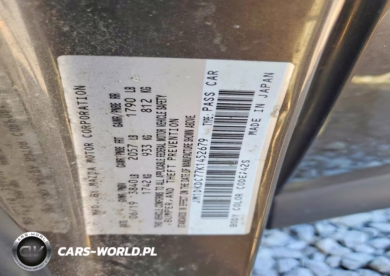 2019 Mazda Cx-3 Touring VIN:JM1DKDC77K1452679 - 14