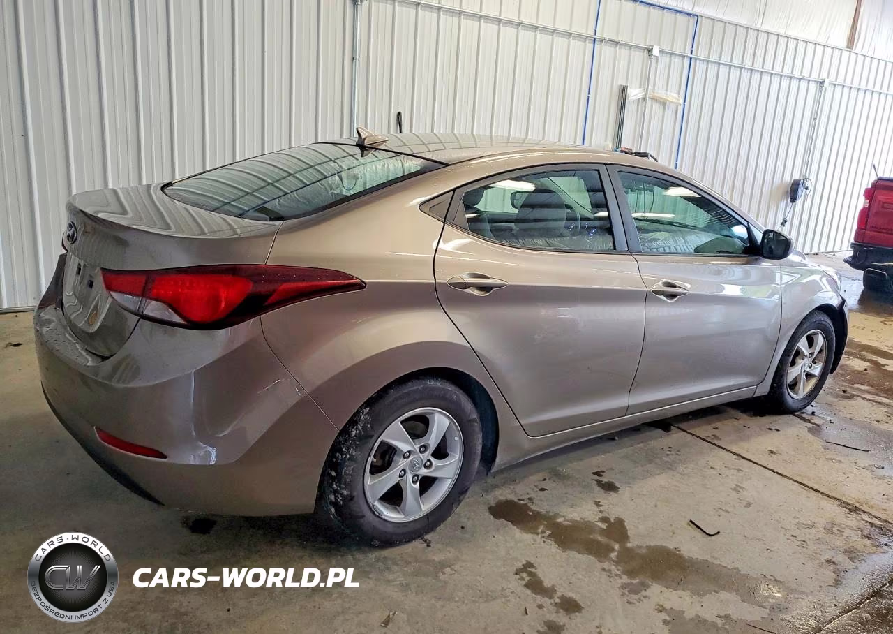 2014 Hyundai Elantra Se VIN:5NPDH4AE9EH456536 - 3