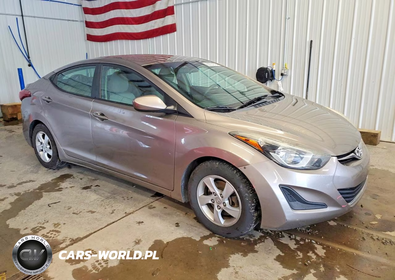 2014 Hyundai Elantra Se VIN:5NPDH4AE9EH456536 - 4