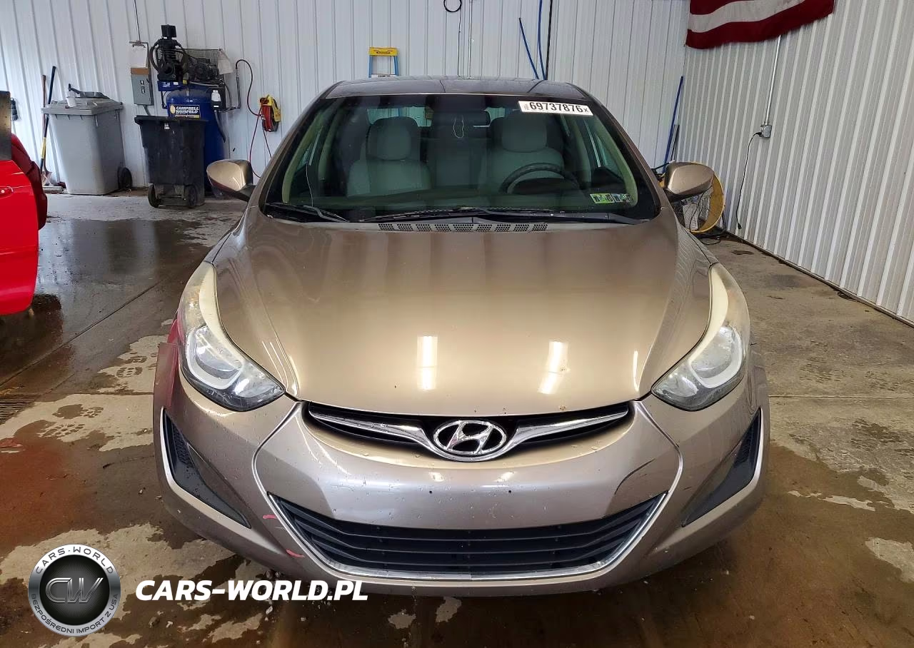 2014 Hyundai Elantra Se VIN:5NPDH4AE9EH456536 - 5