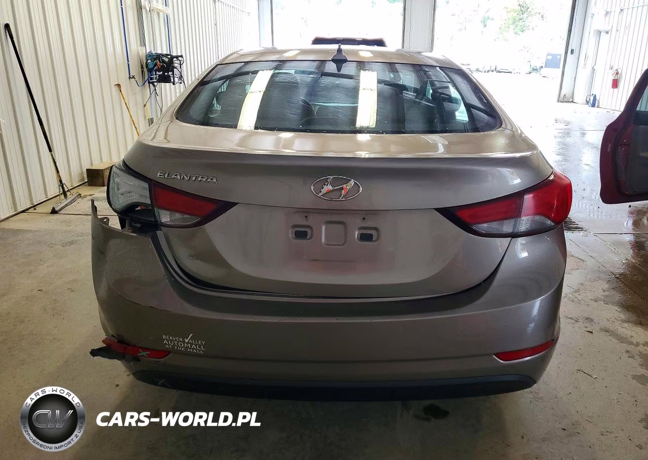 2014 Hyundai Elantra Se VIN:5NPDH4AE9EH456536 - 6