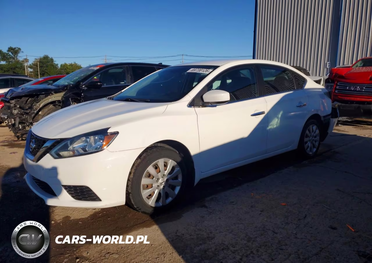 2017 Nissan Sentra Sv VIN:3N1AB7AP9HY275180 - 1