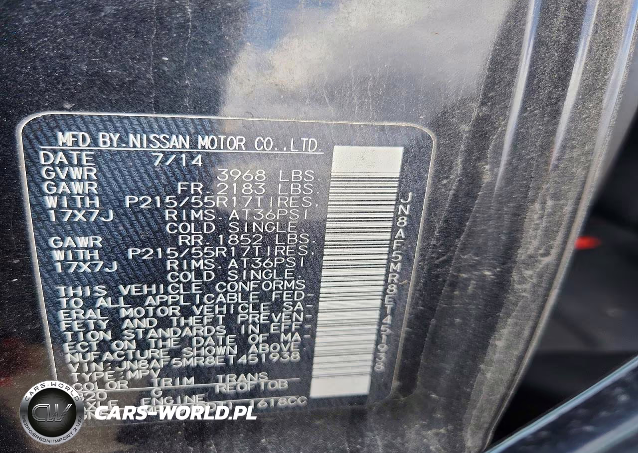 2014 Nissan Juke S VIN:JN8AF5MR8ET451938 - 12