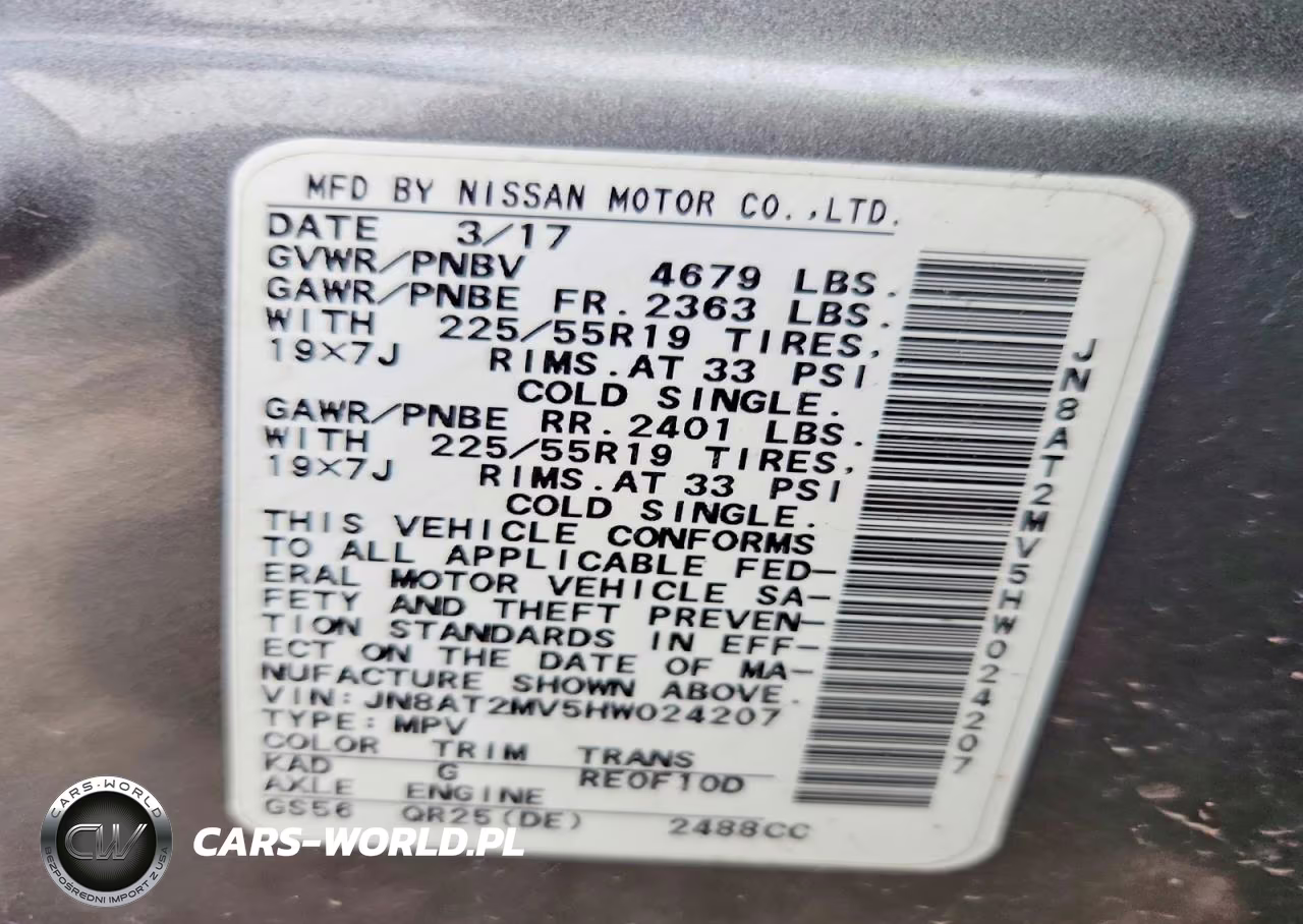 2017 Nissan Rogue Sl VIN:JN8AT2MV5HW024207 - 12