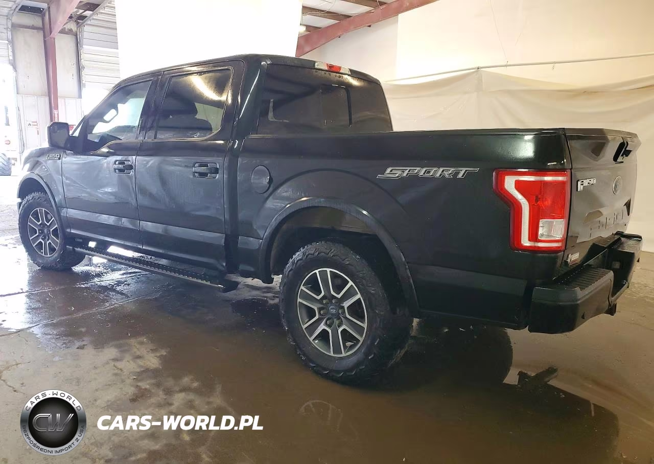 2015 Ford F150 Supercrew VIN:1FTEW1CF5FKD15349 - 2
