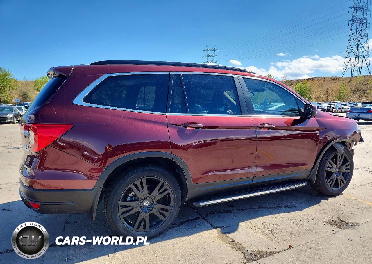 2022 Honda Pilot Se VIN:5FNYF6H2XNB031503 - 3
