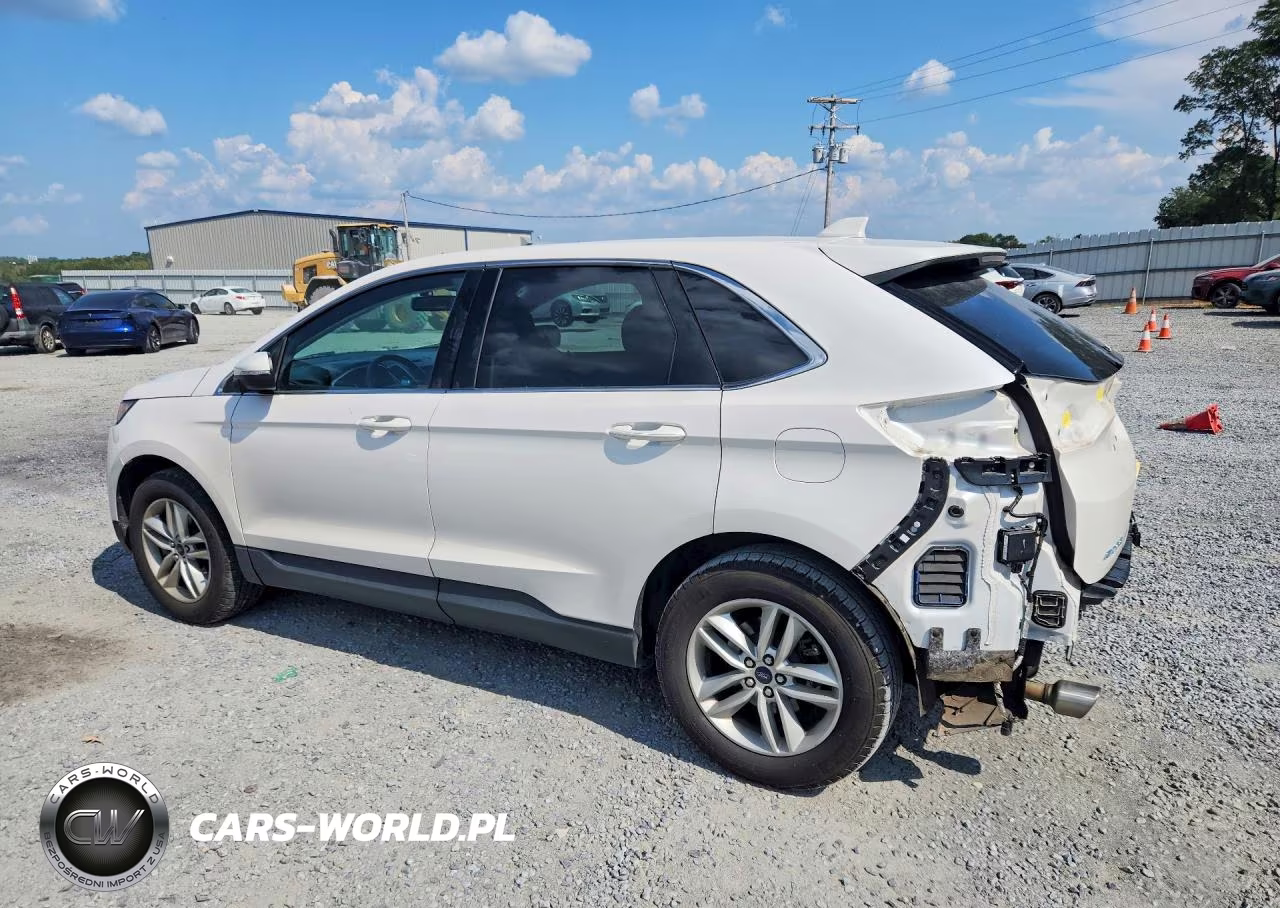 2017 Ford Edge Sel VIN:2FMPK4J94HBC07249 - 2