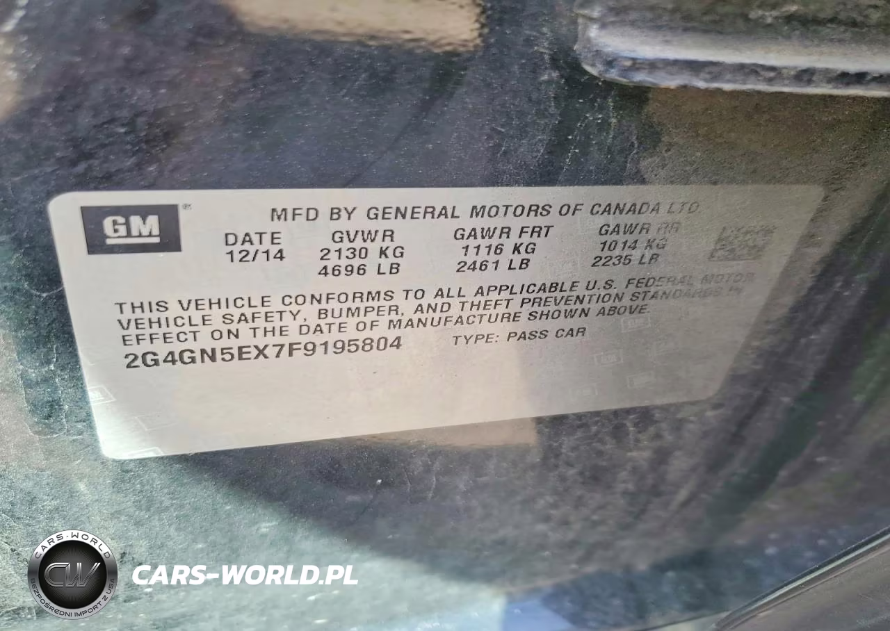 2015 Buick Regal Premium VIN:2G4GN5EX7F9195804 - 12