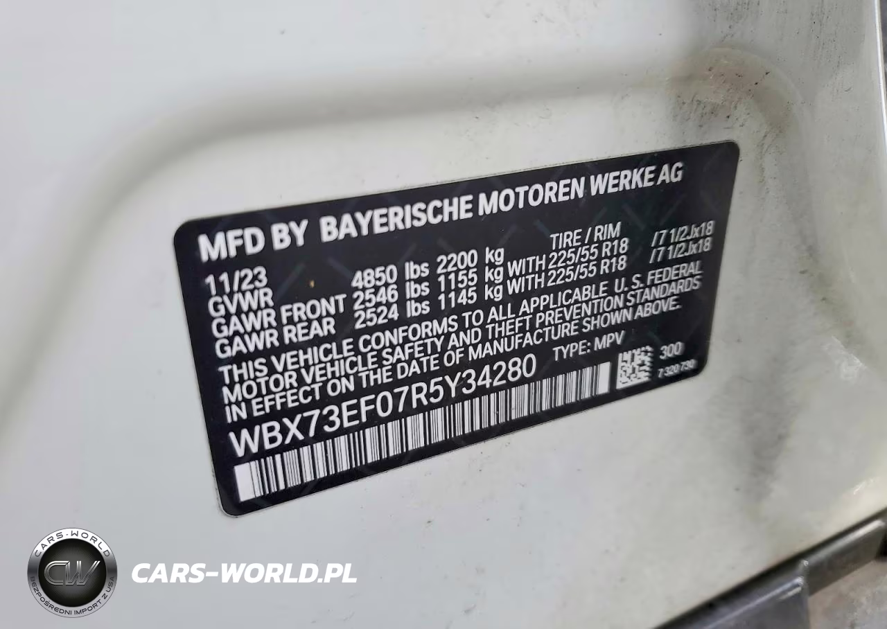 2024 BMW X1 xDrive28I VIN:WBX73EF07R5Y34280 - 13
