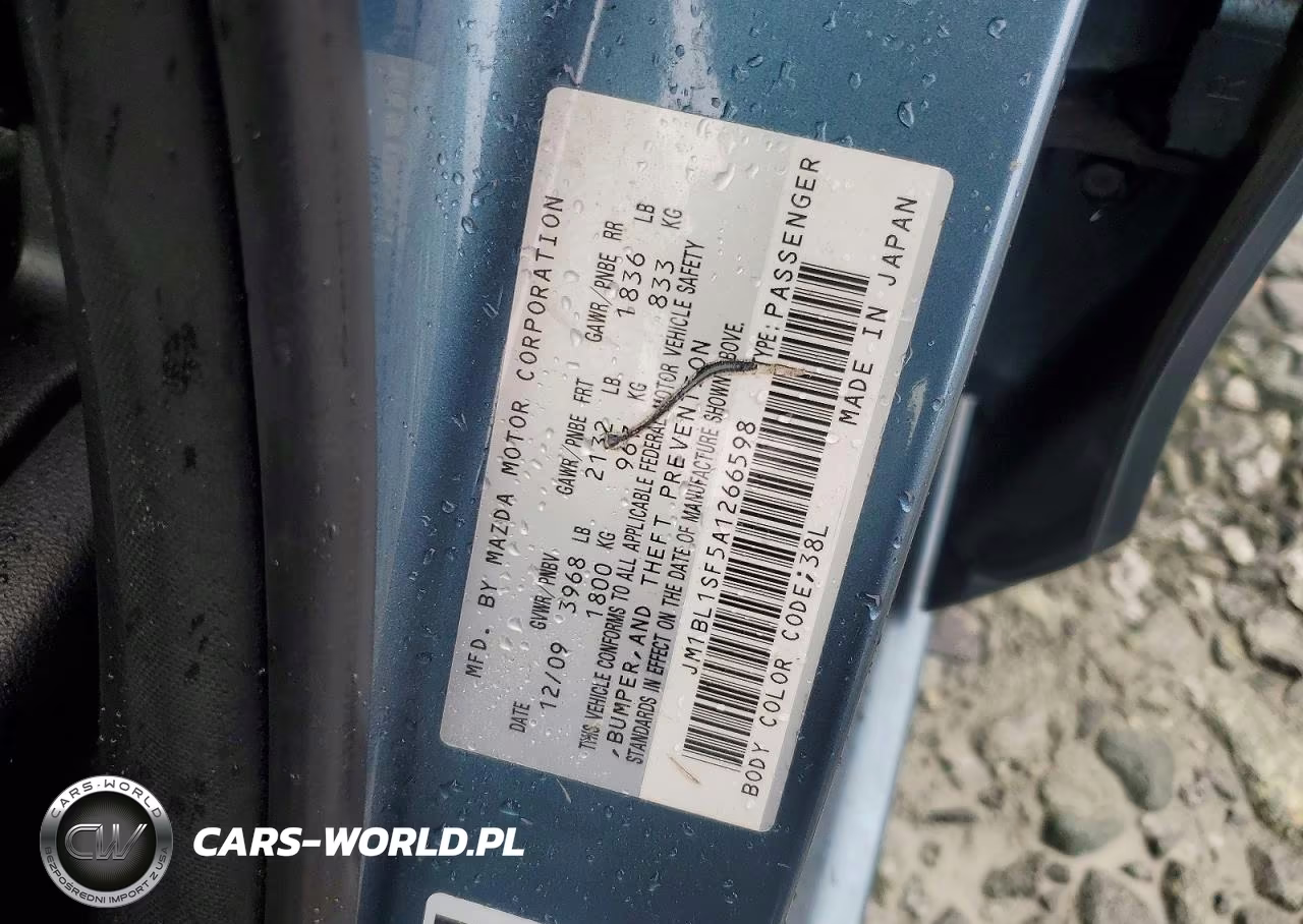 2010 Mazda 3 I VIN:JM1BL1SF5A1266598 - 12