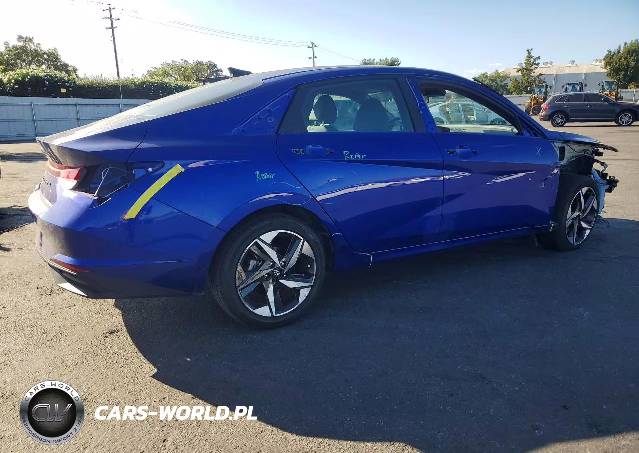 2023 Hyundai Elantra Sel VIN:KMHLS4AG2PU571417 - 3