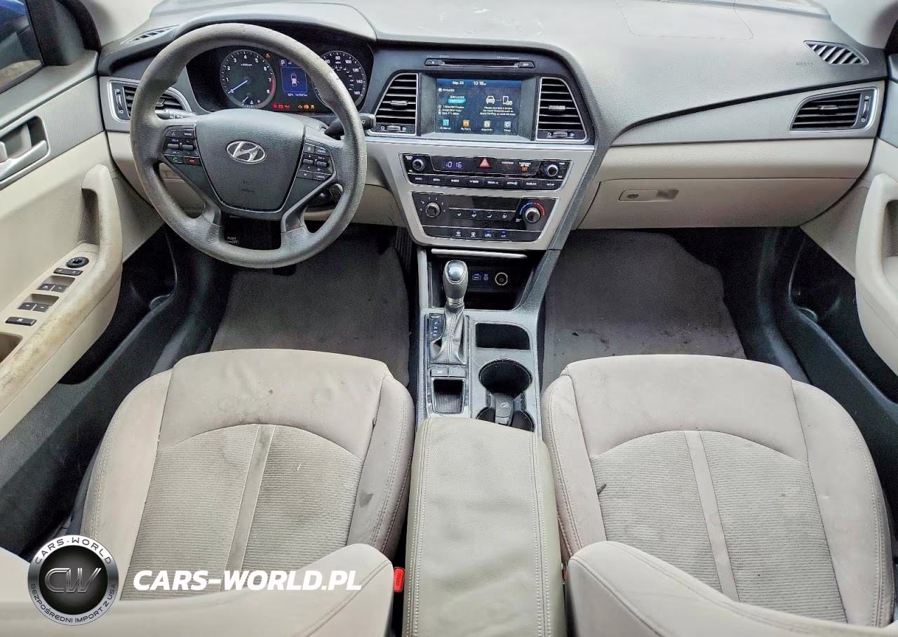 2016 Hyundai Sonata Se VIN:5NPE24AFXGH267248 - 8