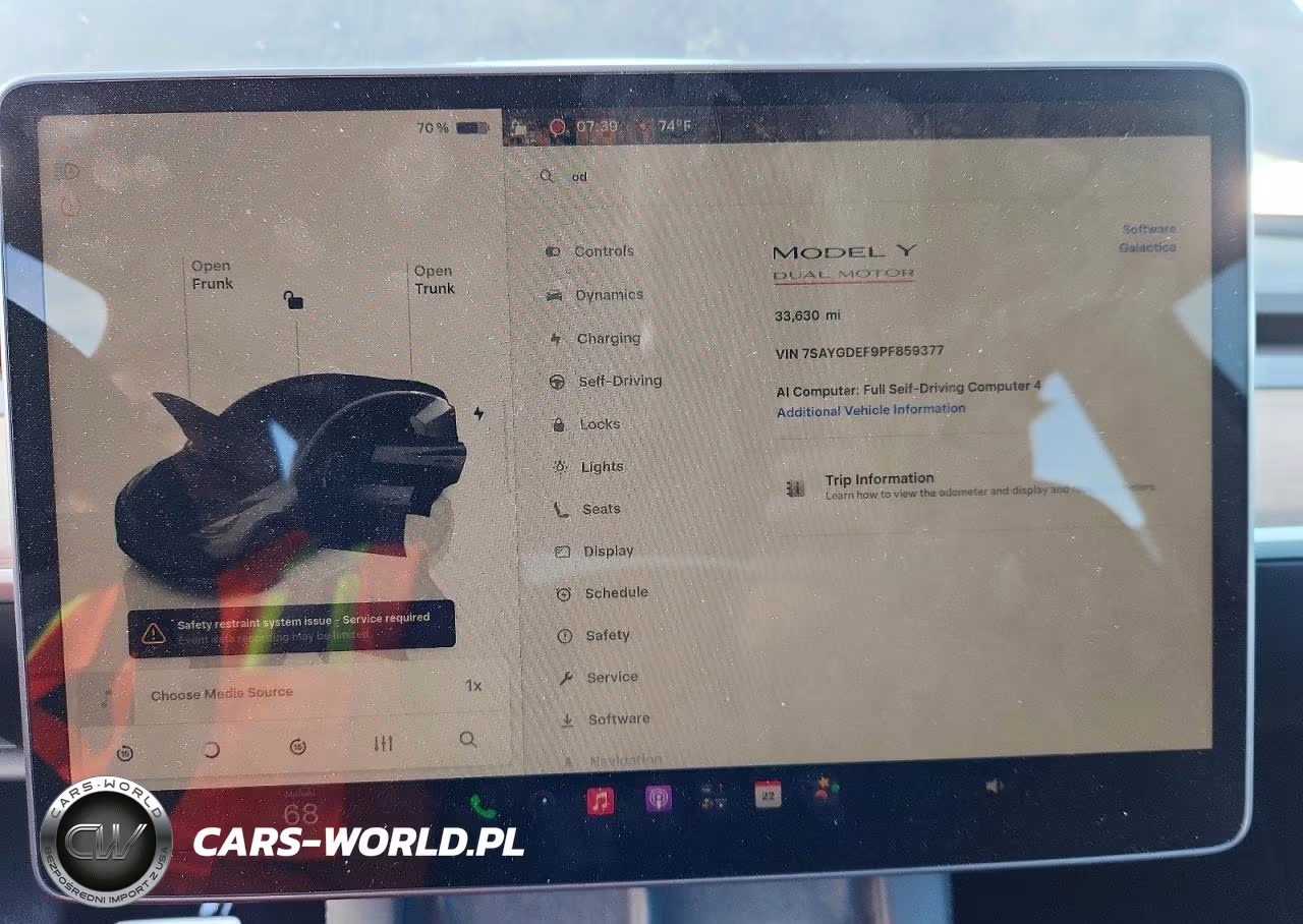 2023 Tesla Model Y VIN:7SAYGDEF9PF859377 - 9