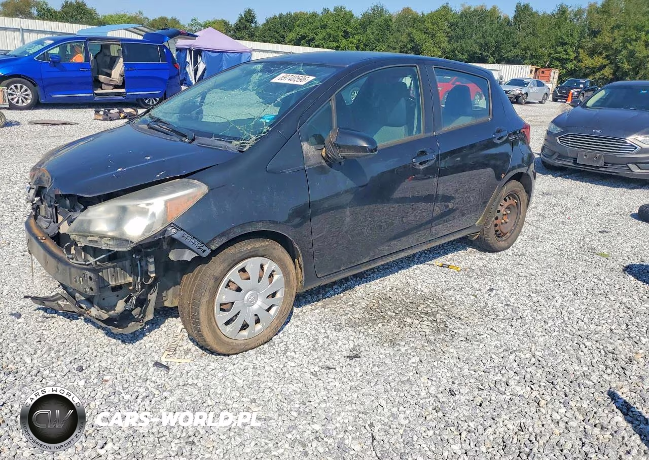 2015 Toyota Yaris 5-Door L VIN:VNKKTUD32FA037685 - 1