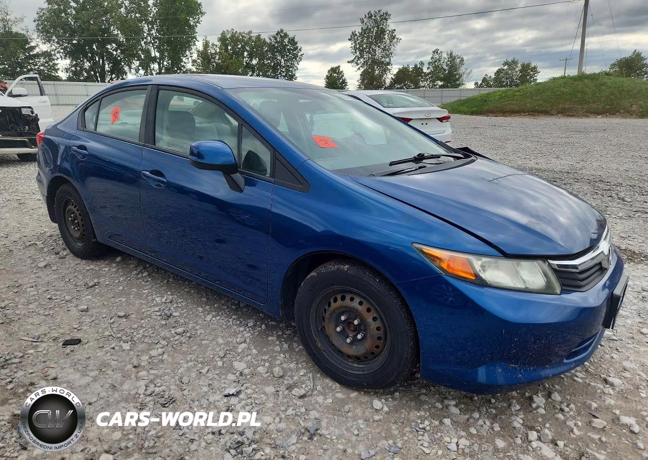 2012 Honda Civic Lx VIN:2HGFB2F5XCH548575 - 4
