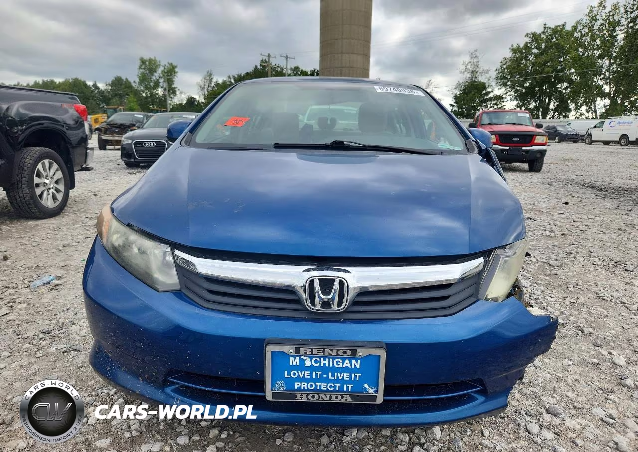 2012 Honda Civic Lx VIN:2HGFB2F5XCH548575 - 5