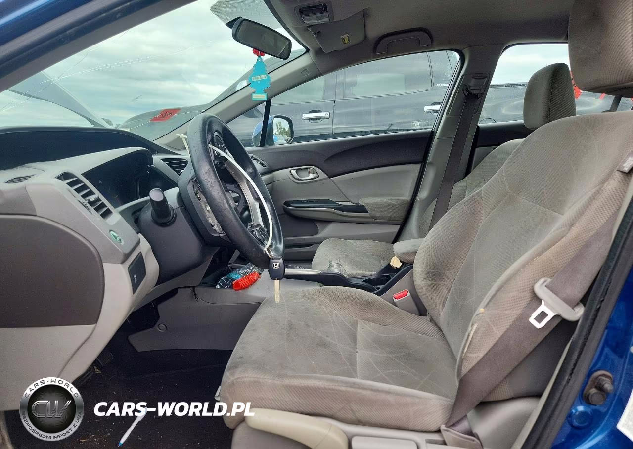 2012 Honda Civic Lx VIN:2HGFB2F5XCH548575 - 7