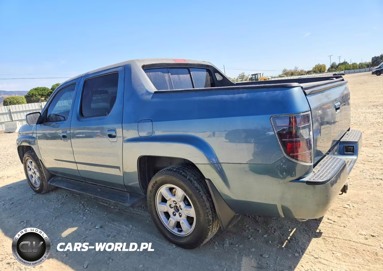 2007 Honda Ridgeline Rtx VIN:2HJYK16307H500262 - 2