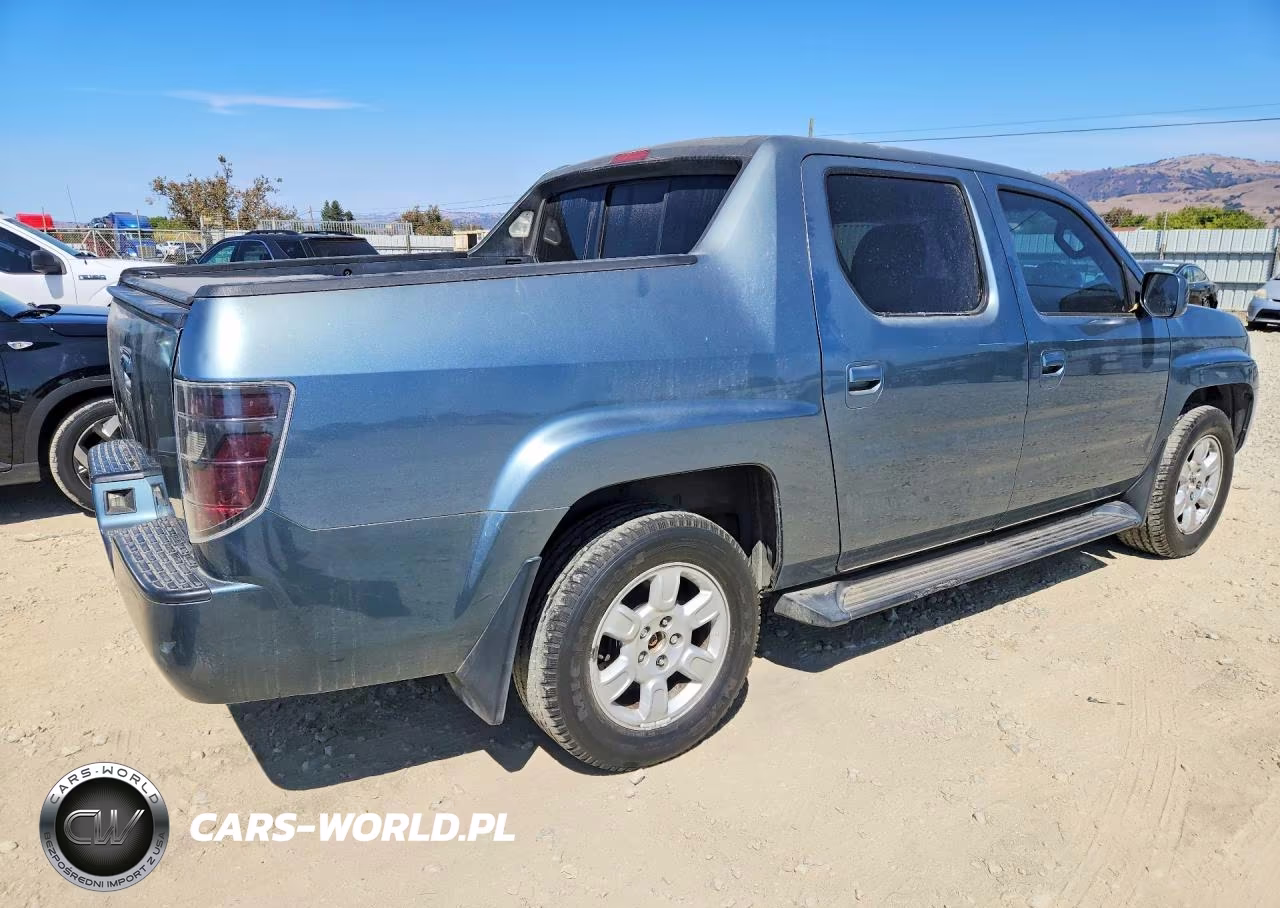 2007 Honda Ridgeline Rtx VIN:2HJYK16307H500262 - 3