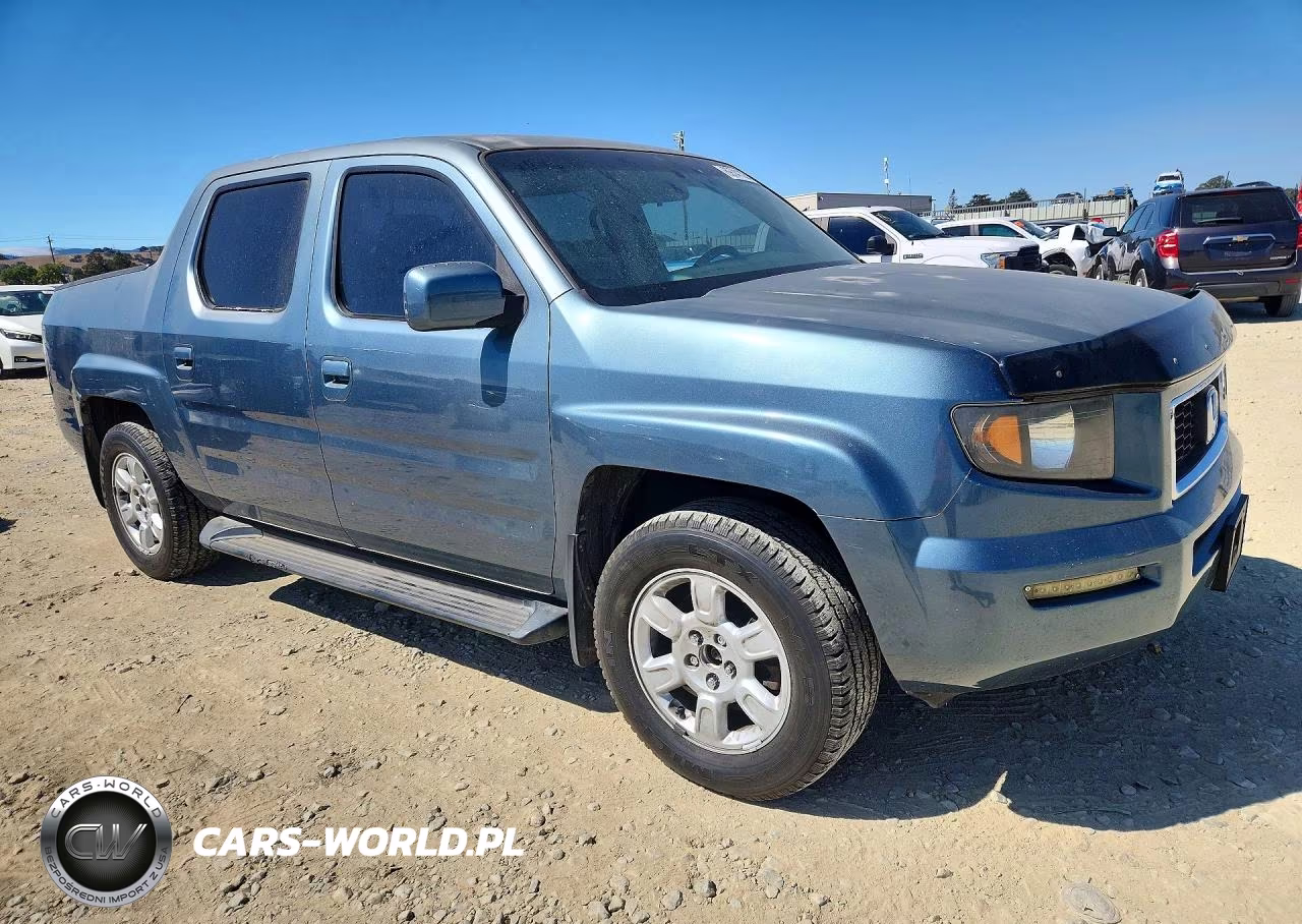 2007 Honda Ridgeline Rtx VIN:2HJYK16307H500262 - 4
