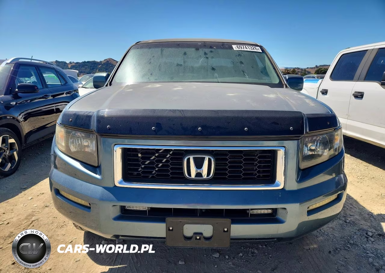 2007 Honda Ridgeline Rtx VIN:2HJYK16307H500262 - 5