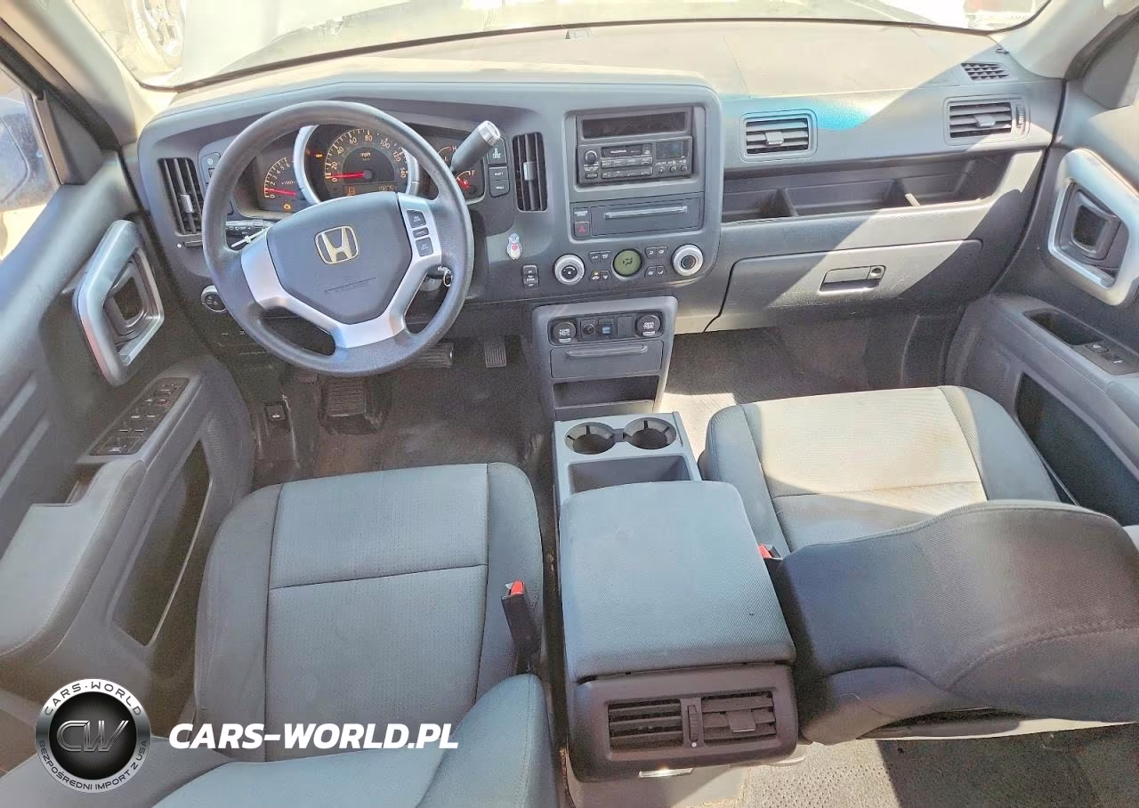 2007 Honda Ridgeline Rtx VIN:2HJYK16307H500262 - 8