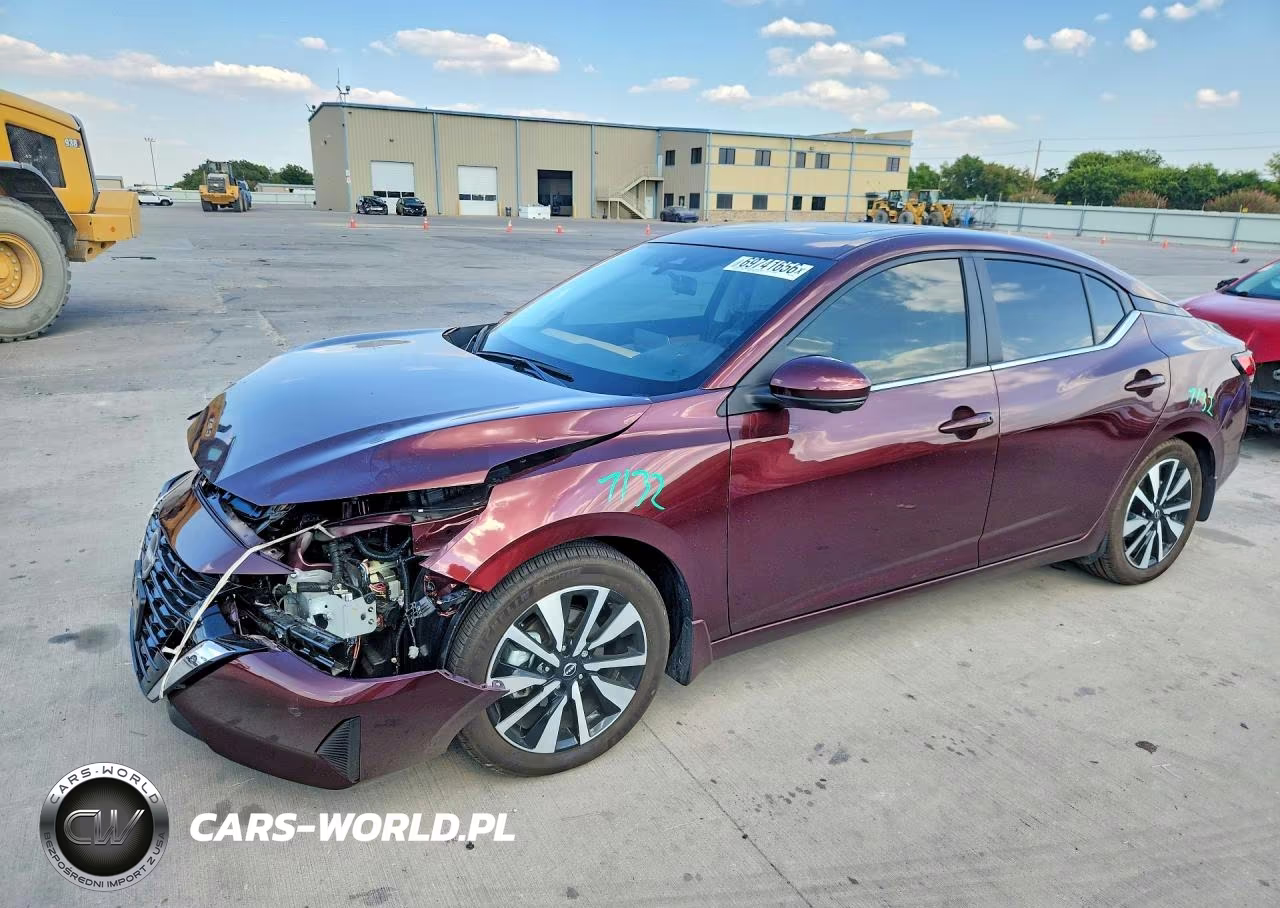 2025 Nissan Sentra Sv VIN:3N1AB8CV0SY205883 - 1