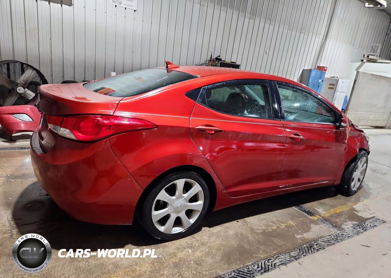 2013 Hyundai Elantra Limited VIN:KMHDH4AE9DU521806 - 3
