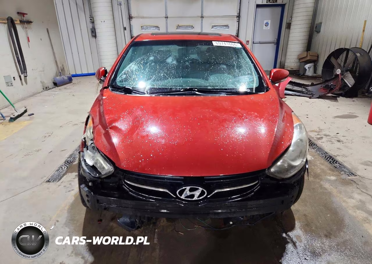 2013 Hyundai Elantra Limited VIN:KMHDH4AE9DU521806 - 5