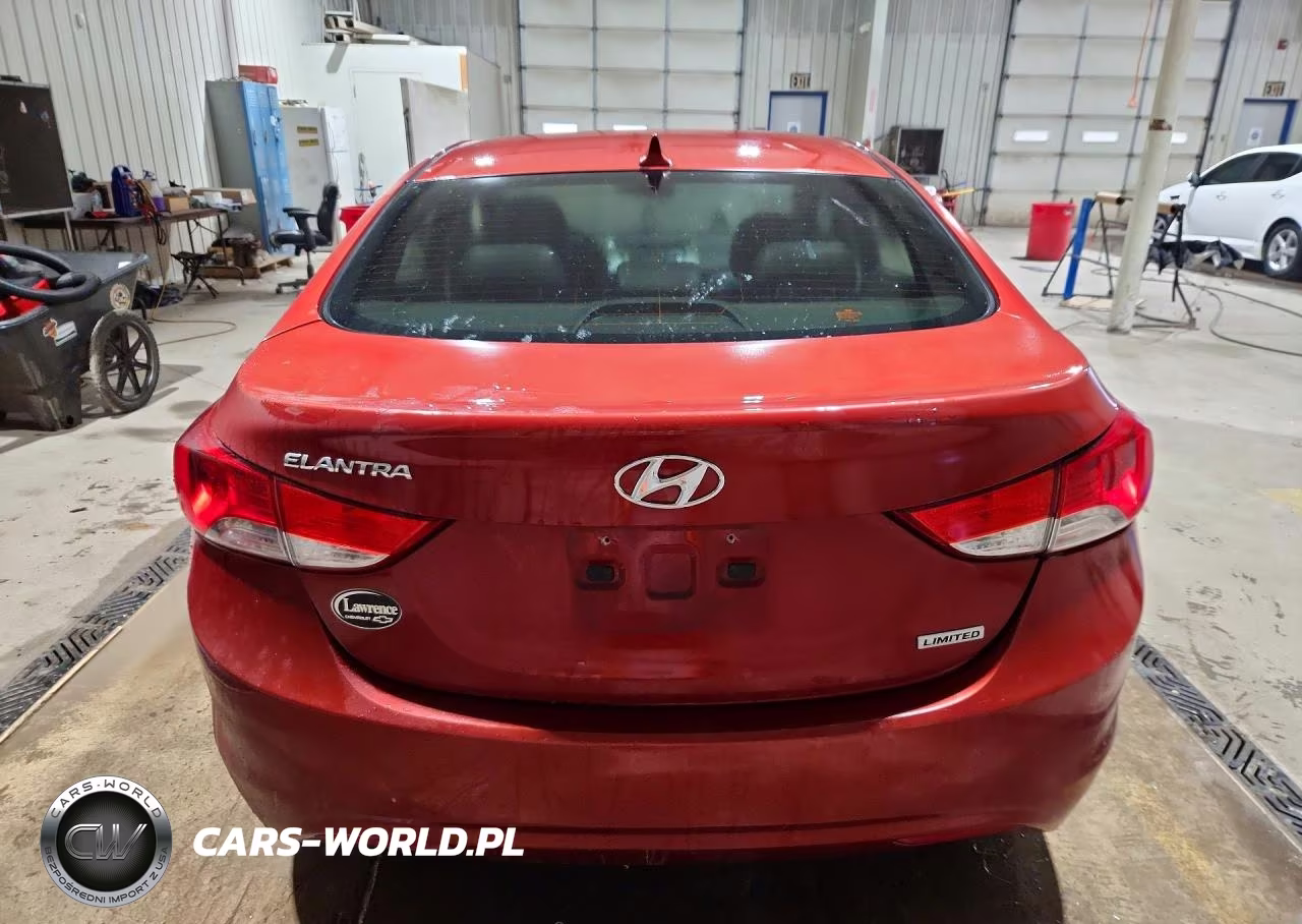 2013 Hyundai Elantra Limited VIN:KMHDH4AE9DU521806 - 6