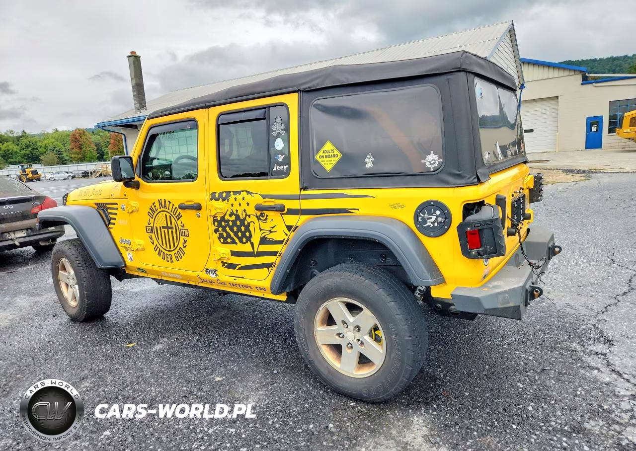 2018 Jeep Wrangler Unlimited Sport VIN:1C4HJXDN9JW292860 - 2