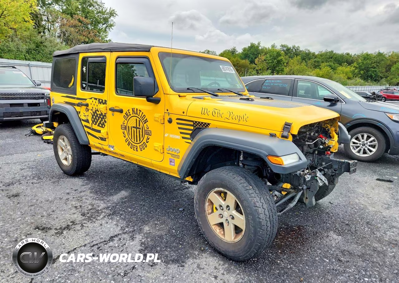 2018 Jeep Wrangler Unlimited Sport VIN:1C4HJXDN9JW292860 - 4